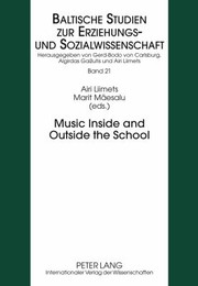 Cover of: Music Inside And Outside The School