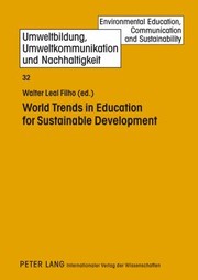 Cover of: World Trends In Education For Sustainable Development by Walter Leal