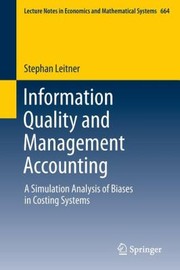 Cover of: Information Quality and Management Accounting by 