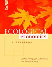 Ecological economics by Joshua C. Farley
