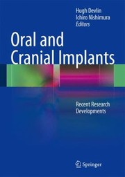 Cover of: Oral and Cranial Implants