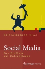 Cover of: Social Media Der Einfluss Auf Unternehmen