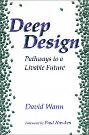 Cover of: Deep design: pathways to a livable future