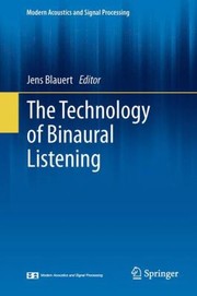 Cover of: Technology Of Binaural Listening by 