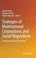 Cover of: Strategies of Multinational Corporations and Social Regulations