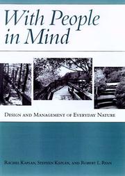 Cover of: With people in mind: design and management of everyday nature