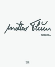 Cover of: Matteo Thun Index Book