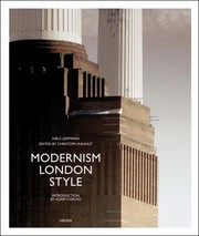 Cover of: Modernism London Style The Art Deco Heritage