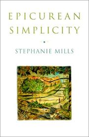 Cover of: Epicurean Simplicity by Stephanie Mills