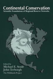 Cover of: Continental Conservation by 