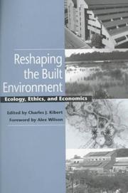 Cover of: Reshaping the Built Environment by 