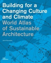 Cover of: Building For A Changing Culture And Climate