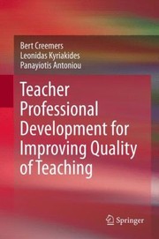 Cover of: Teacher Professional Development For Improving Quality Of Teaching by Hubertus Peter