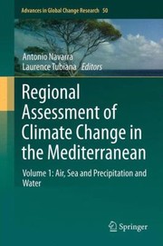 Cover of: Regional Assessment Of Climate Change In De Mediterranean