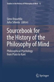 Cover of: Sourcebook For The History Of The Philosophy Of Mind