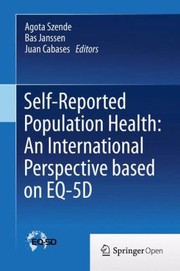 Cover of: Selfreported Population Health An International Perspective Based On Eq5d