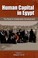 Cover of: Human Capital In Egypt The Road To Sustainable Development