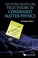 Cover of: Lecture Notes On Field Theory In Condensed Matter Physics