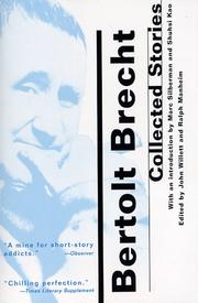 Cover of: Collected Short Stories by Bertolt Brecht, Bertolt Brecht