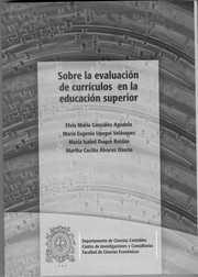 Cover of: Sobre la evaluación de currículos en la educación superior