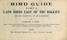 Cover of: Bird guide