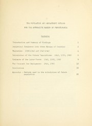 Cover of: The population and employment outlook for the anthracite region of Pennsylvania