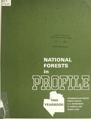 Cover of: National forests in profile: 1968 yearbook