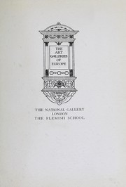 Cover of: The National gallery--London by Wedmore, Frederick Sir