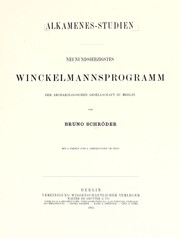 Cover of: Alkamenes-Studien