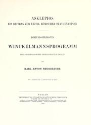 Cover of: Asklepios by Karl Anton Neugebauer