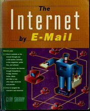 Cover of: The Internet by E-mail
