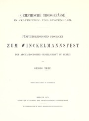 Cover of: Griechische Thongefässe in Statuetten- und Büstenform