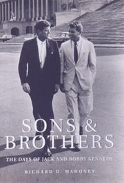 Cover of: Sons and Brothers: The Days of Jack and Bobby Kennedy