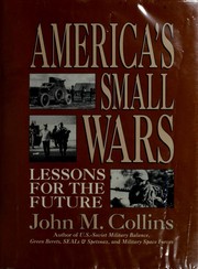 Cover of: America's small wars: lessons for the future