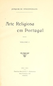 Cover of: Arte religiosa em Portugal