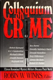 Cover of: Colloquium on Crime by Robin W. Winks, editor.