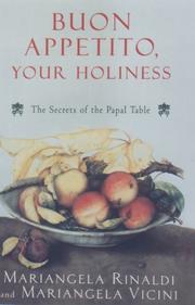 Cover of: Buon Appetito, Your Holiness by Mariangela Rinaldi, Mariangela Vicini