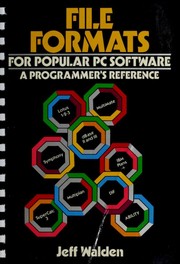 Cover of: File formats for popular PC software