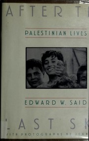 Cover of: After the last sky by Edward W. Said