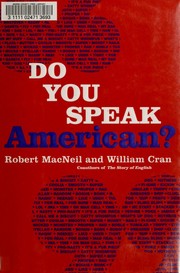Do you speak American? by Robert MacNeil