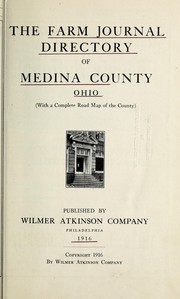 Cover of: The Farm Journal directory of Medina County, Ohio by 