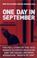 Cover of: One Day in September