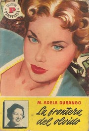 Cover of: La frontera del olvido