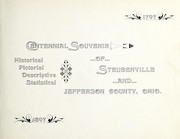 Cover of: Centennial souvenir of Steubenville and Jefferson County, O. by J. H. Andrews