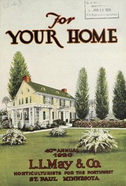 Cover of: For your home: 40th annual 1920