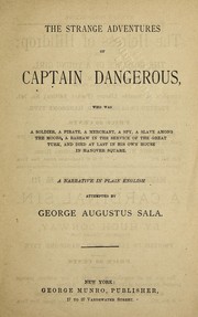 Cover of: The strange adventures of Captain Dangerous ... by George Augustus Sala