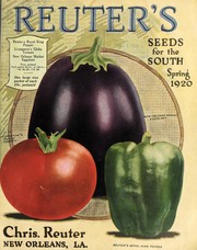 Cover of: Reuter's seeds for the south: spring 1920