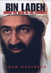 Cover of: Bin Laden by Robinson, Adam.