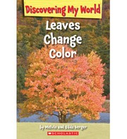 Cover of: Leaves Change Colors by 