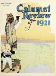 Cover of: Calumet review of 1921